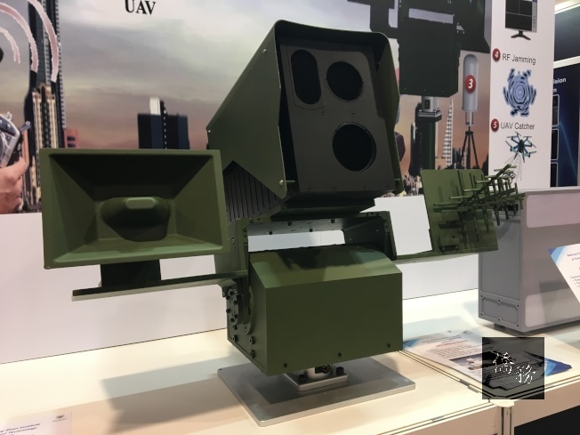 台灣中科院材料暨光電研究所研究的無人機防禦系統處於世界領先的地位。(世界日報提供)