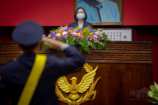 總統出席「臺灣警察專科學校75周年校慶大會」