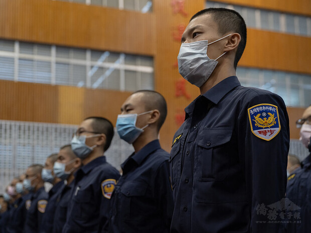 蔡英文總統27日上午出席「臺灣警察專科學校75周年校慶大會」