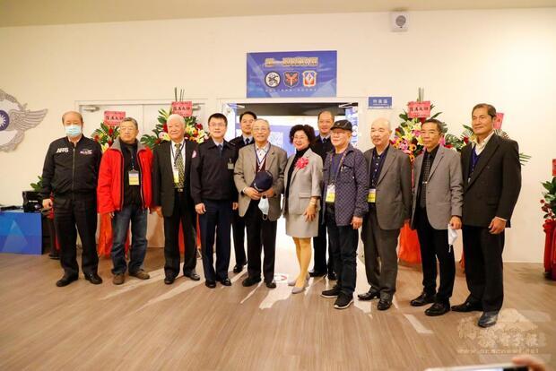 空軍軍史館「第一聯隊特展」開幕。