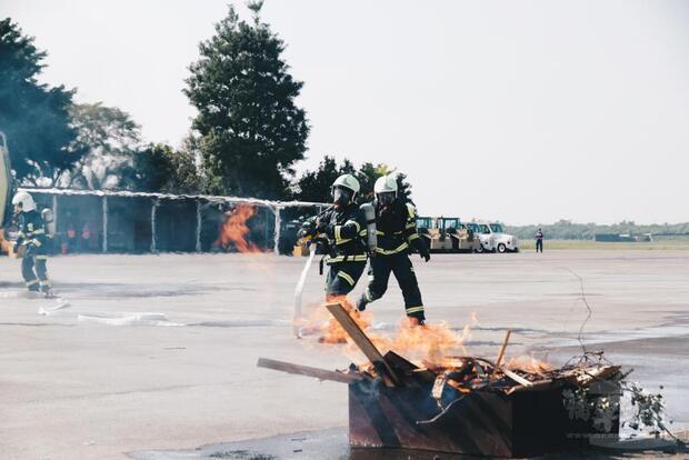 火災事故搶救競賽。