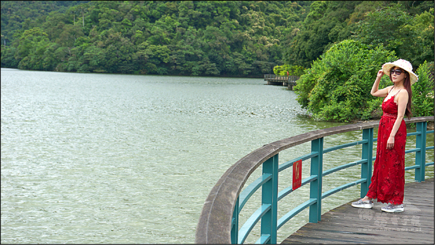 龍潭湖的山光水色令人著迷。（自由時報提供）