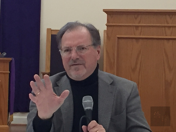 前美國國務院台灣事務協調處官員譚慎格指出，台灣關係法立法的一大重點是對台灣人權的關注，40年來台灣人權大幅推進，由專制走向民主。（中央社提供）