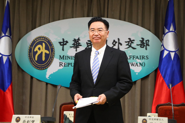 外交部1日下午召開記者會，部長吳釗燮宣布，台灣與非洲國家索馬利蘭將互設代表處。（中央社提供）