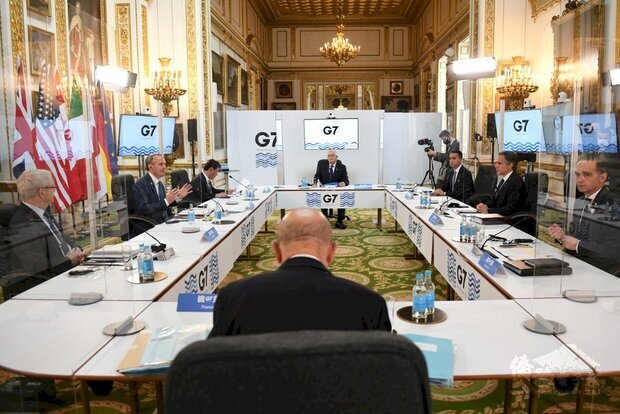 七大工業國集團（G7）在英國倫敦召開外長會議。