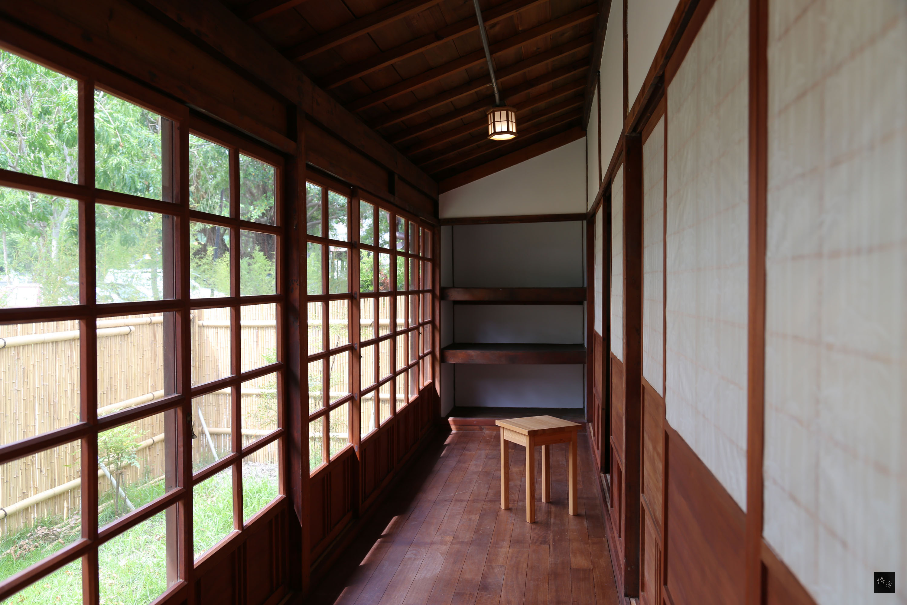 花蓮文創園區的一角,13間獨立木屋顯得清幽,結合去年冬天開幕的餐廳,以Andante安棠德旅宿品牌登場,推出文創體驗觀光行程。(中央社提供)