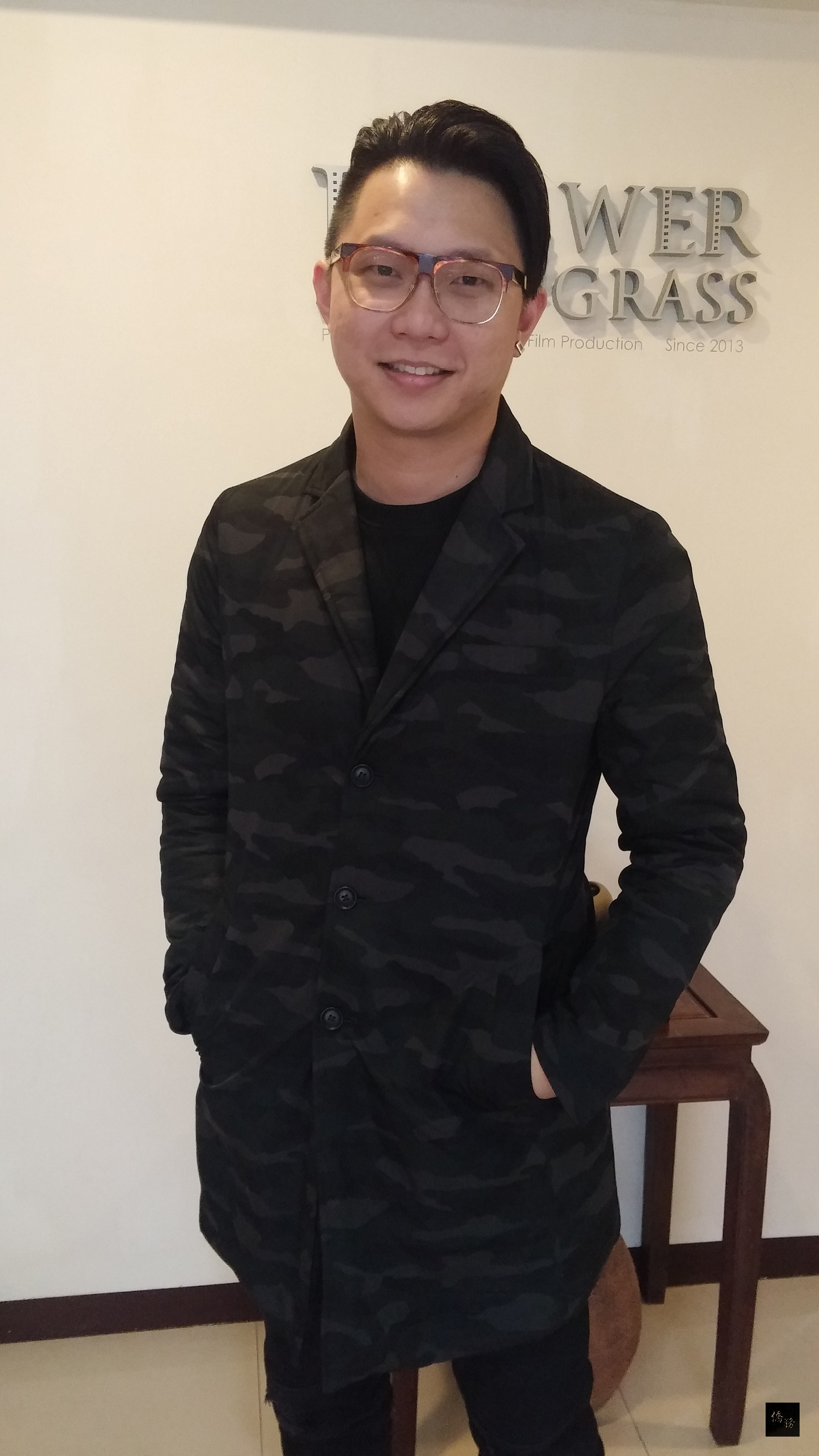 導演柯汶利（圖）以「自由人」入圍奧斯卡最佳實景短片獎前十名，台北時間14日晚間公布最後提名名單。柯汶利13日表示，能入圍10強就很開心，如果入圍最後5強，會到美國參與頒獎典禮。（中央社提供）