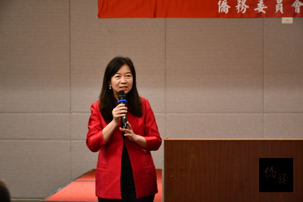 童惠珍強調，「僑胞為革命之母」並不只是課本中的紙上談兵，從現在起將化為真實的力量，以協助臺灣持續進步。