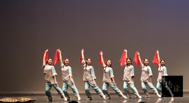 訪問團透過舞蹈呈現臺灣精彩多元文化面貌