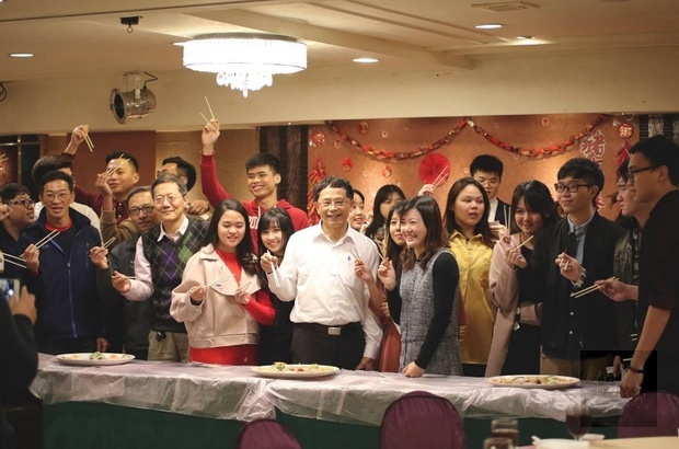 臺灣海洋大學3月9日舉辦「108年僑生春節聯歡餐會」，氣氛熱烈。