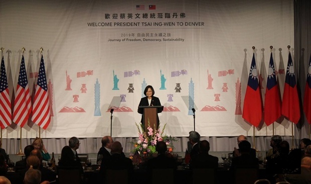 蔡英文呼籲2020年，是台灣守護民主的關鍵時刻/美洲台灣日報提供