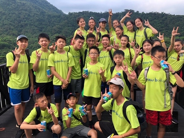 2019年臺灣民俗技藝研習營學員參訪三地門文化園區。