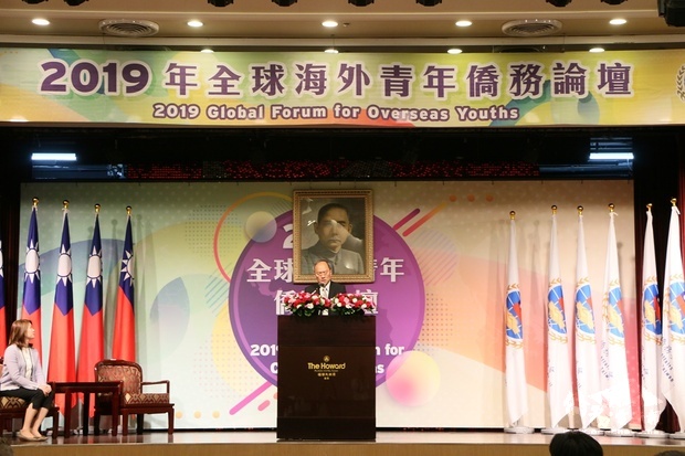 吳新興期盼各位僑青能持續為臺灣發聲。