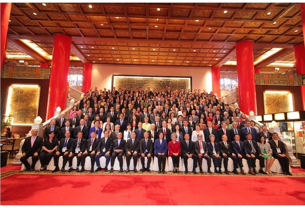 108年僑務委員會議5月14日至17日在臺北圓山大飯店舉辦,來自6大洲173位僑務委員齊聚一堂,代表海外僑社返國提出建言。