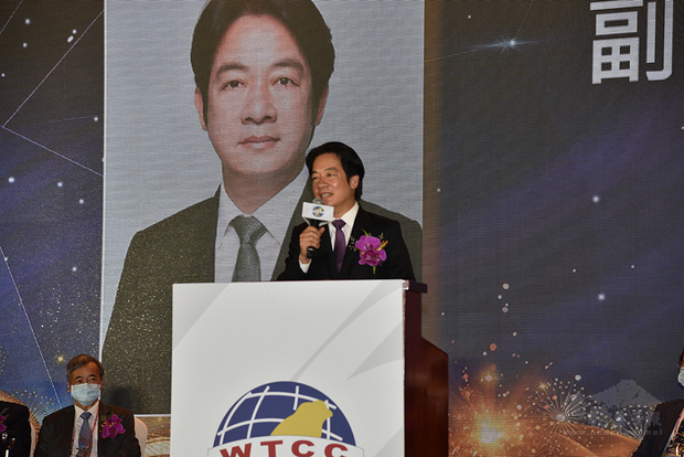 賴副總統感謝臺商朋友在臺灣有困難的時候，一定會竭盡所能幫助臺灣。