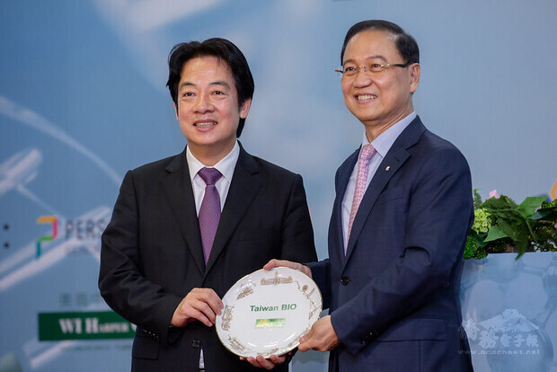 賴清德副總統29日晚間出席「臺灣生技產業發展策略論壇」