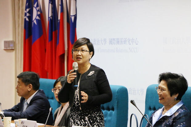 僑委會副委員長徐佳青表示，僑委會期盼透過研討會，結合產、官、學、研與業界一起前進非洲，透過經貿、文化、教育的交流互動，促進與非洲的雙邊關係。