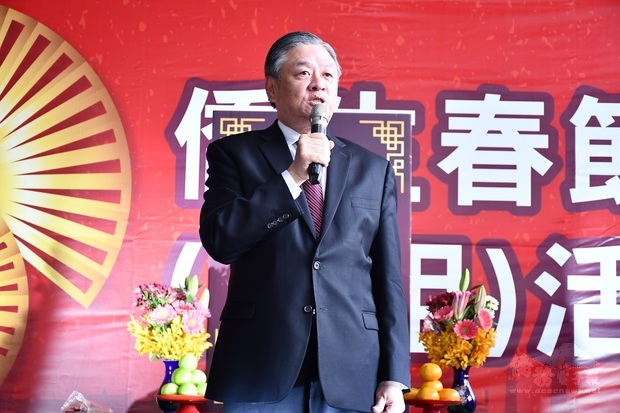 僑委會副委員長呂元榮出席莊敬高職春節祭祖活動並致詞
