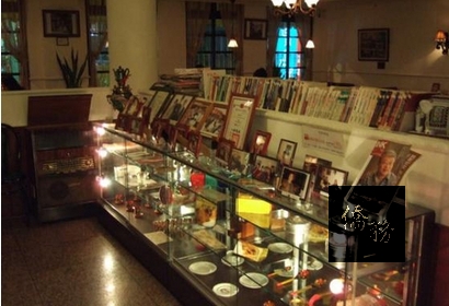 ▲館內展示許多歷史的回憶。