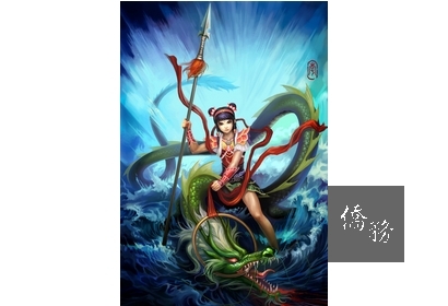 在民間宗教信仰中,據傳哪吒三太子是玉皇大帝駕前的中營元帥,負責統御天兵天將。