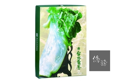 義美產品包裝與故宮文物結合，相當具有新意。