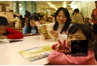 改變後的親子資料中心,吸引更多家庭走進圖書館。