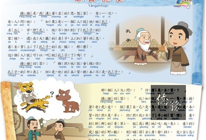 寓言故事
羊質虎皮