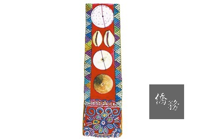 排灣族珮帶 中研院院士陳奇祿2014年10月辭世，家屬依遺願，將他親筆繪製的53幅「民族學標本圖繪」捐贈給國立台灣博物館。(台博館提供）