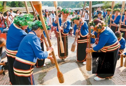 邵族Lus'an（祖靈祭，圖）今年獲文化部指定為國家重要民俗，文化部長洪孟啟13日到南投縣鄭重宣布並授證。(聯合報提供)