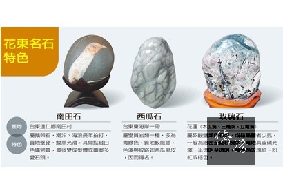 花東名石特色(圖:聯合報提供)