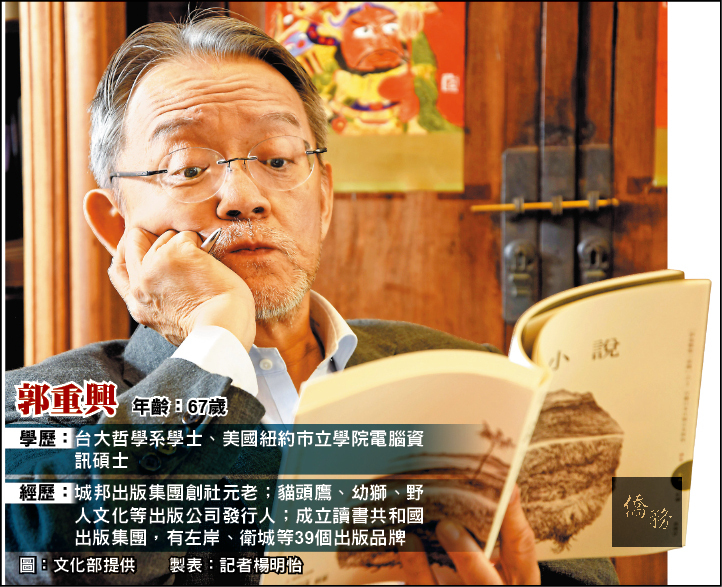 郭重興小檔案(自由時報提供)