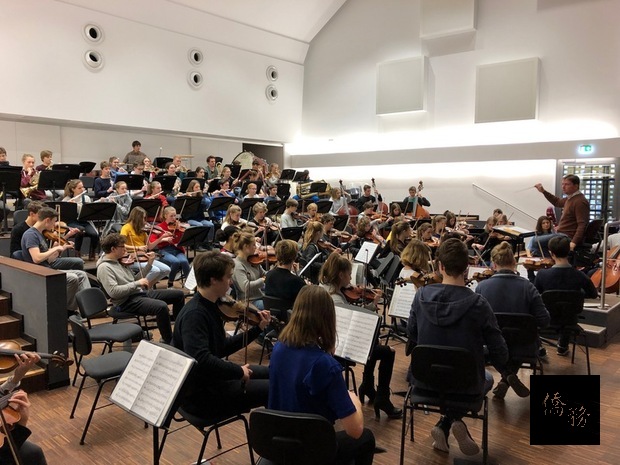 柏林韓德爾中學附屬的柏林青少年交響樂團，2月11日起將首度訪台進行巡迴演出。（中央社提供）