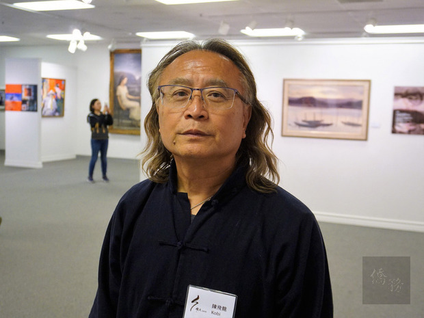 順天堂藥廠已故創辦人許鴻源在美國南加州爾灣的順天美術館2日舉行告別展覽，準備將600多幅畫作送回台灣，交給國立台灣美術館。館長陳飛龍表示：「這是許博士一生的夢想，他希望台灣更好。」（中央社提供）