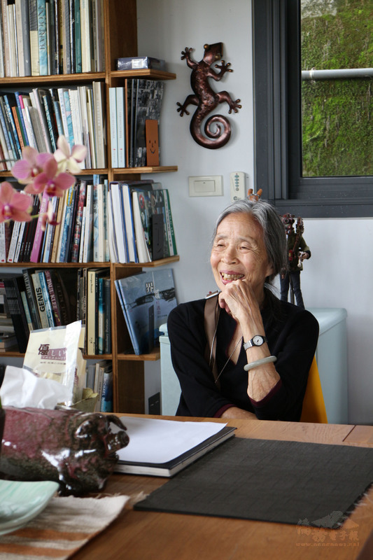 第21屆國家文藝獎3日公布得獎名單，建築類得主為建築師王秋華，她表示，「得獎非常突然，不在意料之中，沒想過會得這個獎」。（中央社提供）
