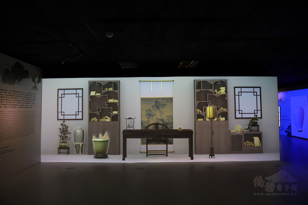 國立故宮博物院參與美國第53屆休士頓獨立製片與國際影片影展,最終抱回14項大獎,其中「經典之美-新媒體藝術展」以數位媒體與沉浸式互動裝置呈現文物鑑賞美學,獲新媒體互動–兒童教育類金獎。(中央社提供)