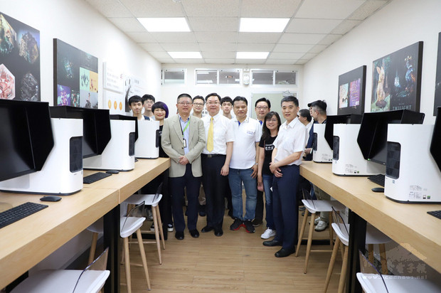 台灣科技大學與宏碁攜手打造ConceptD創能無限動畫中心，提供更有效率的創作環境，培育動畫創作人才。（台科大提供）