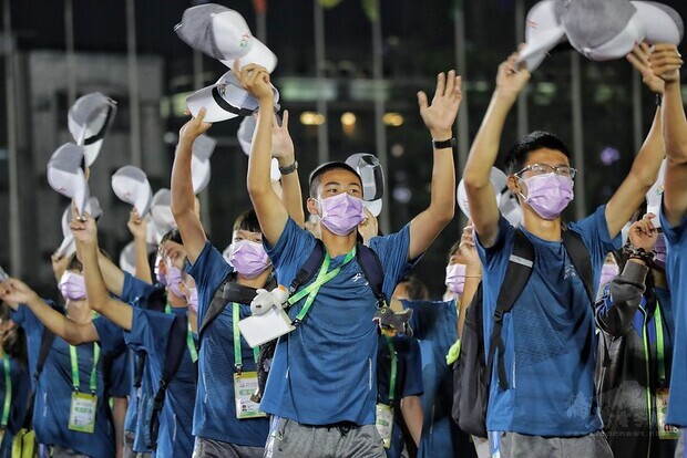 110年全國中等學校運動會，各縣市代表進場