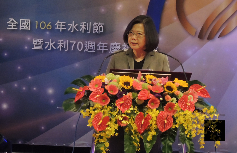 蔡總統表示，台灣產業應與國際有更深入的連結，因此政府推出「亞洲‧矽谷」計畫，希望能進一步系統性連結台灣產業與國際。（中央社提供）