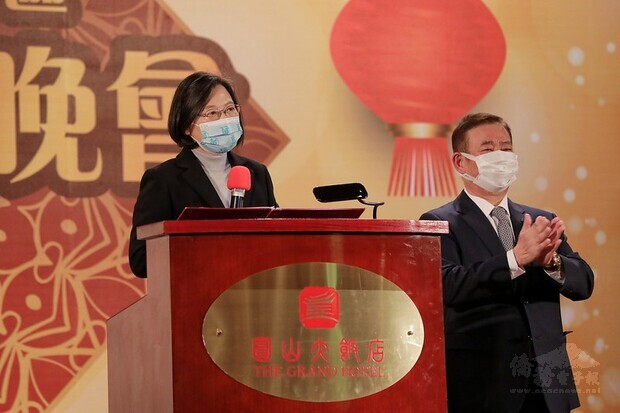 總統出席「台北內湖科技園區發展協會歲末聯歡晚會」，並致詞