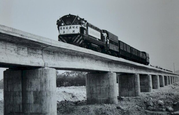 北迴鐵路的興建計畫，百折千迴。圖為北迴南段通車。