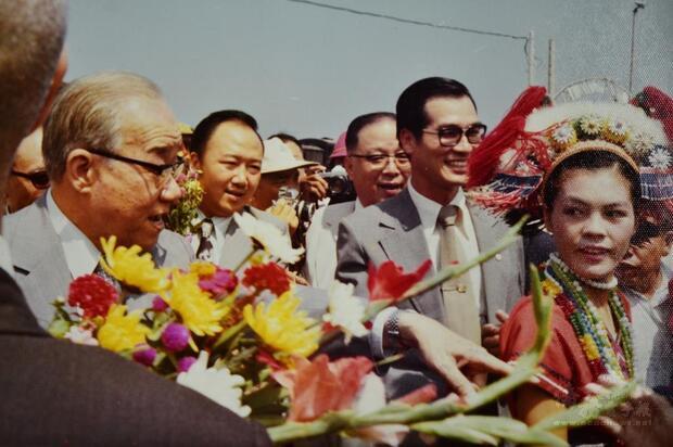 北迴南段通車，由當時的省主席謝東閔主持。圖／台鐡文化志工隊提供