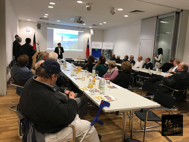 觀光局22日在柏林舉辦台灣觀光推廣會，共有40名德國各大平面與電子媒體的旅遊記者參加。