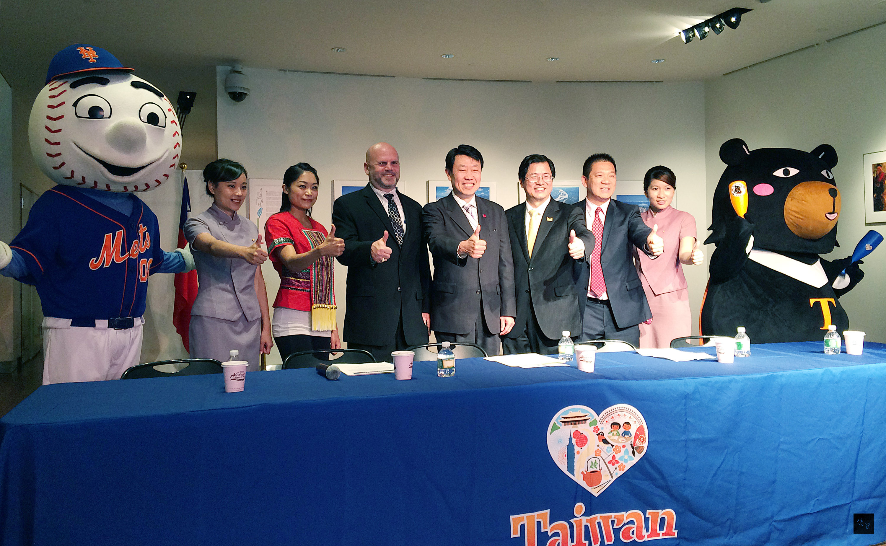 政府全力拼觀光,台灣網球好手盧彥勳將擔任30日「台灣之夜」大都會隊出戰費城人隊開球貴賓,向大紐約民眾強力放送台灣觀光特色。(中央社提供)