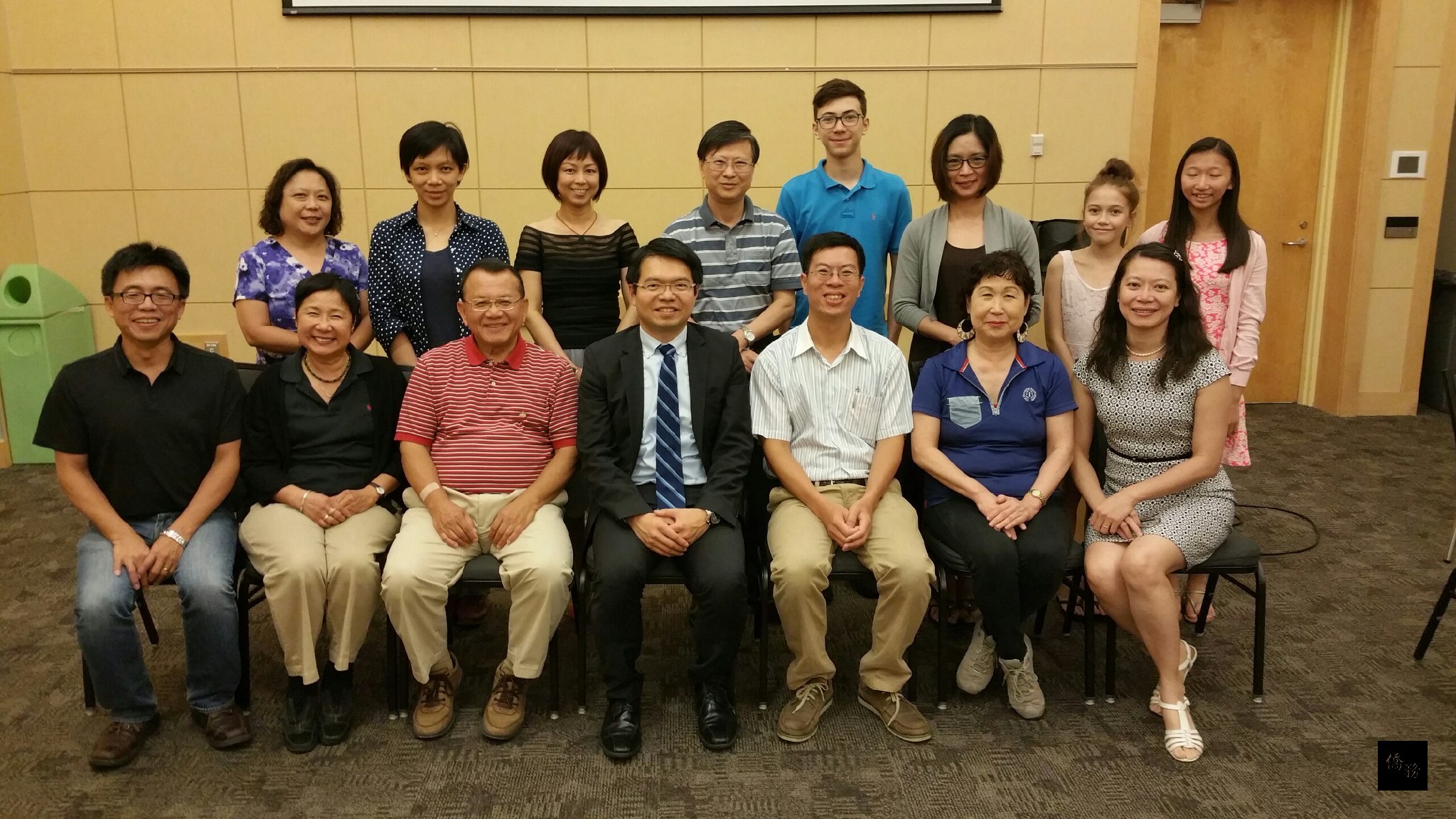 2016美國俄亥俄州台語教師研習會結業式，出席人員合影。（芝加哥僑教中心提供）