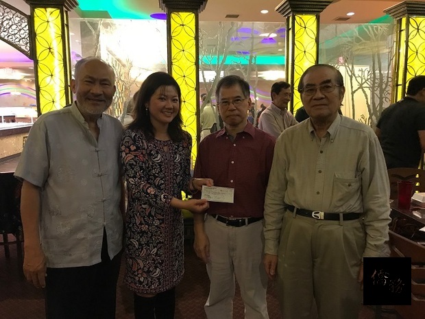 傑城華美協會捐贈花蓮地震賑災1000美元。