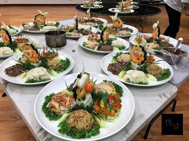 不論擺盤、口味，都媲美台灣正宗辦桌的水平。
