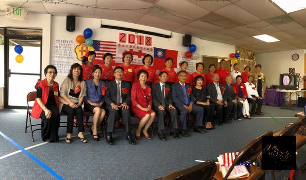 李盈興(第1排左6)、閻樹榮(第1排左4)、朱感生(第1排右6)、Jose Esteves(第1排右4)、魏杏香(第1排左5) 。