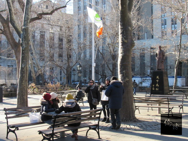 市府也預計將哥倫布公園北側廣場重新命名為「孫中山廣場」