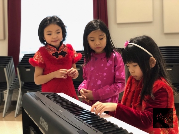 小朋友才藝表演。(世界日報提供)