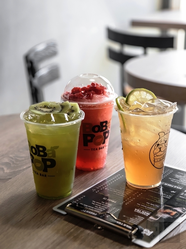 Bobapop Tea Bar店景照。